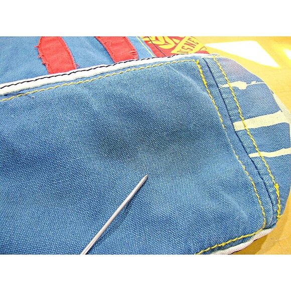 Walt Disney World Parks The Happiest Place on Earth Patchwork Tote Bag Rare - Picture 15 of 16